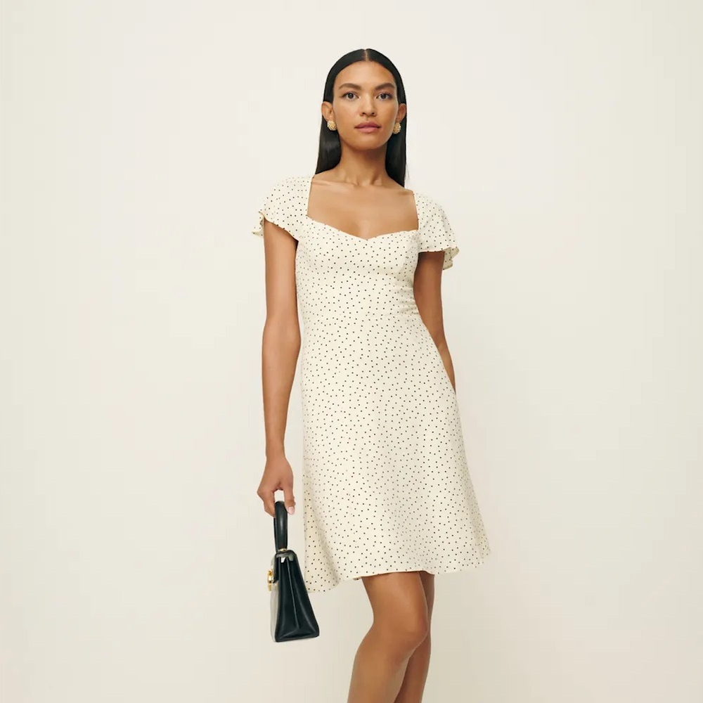 Reformation Novia Dress Ivory - Size 8